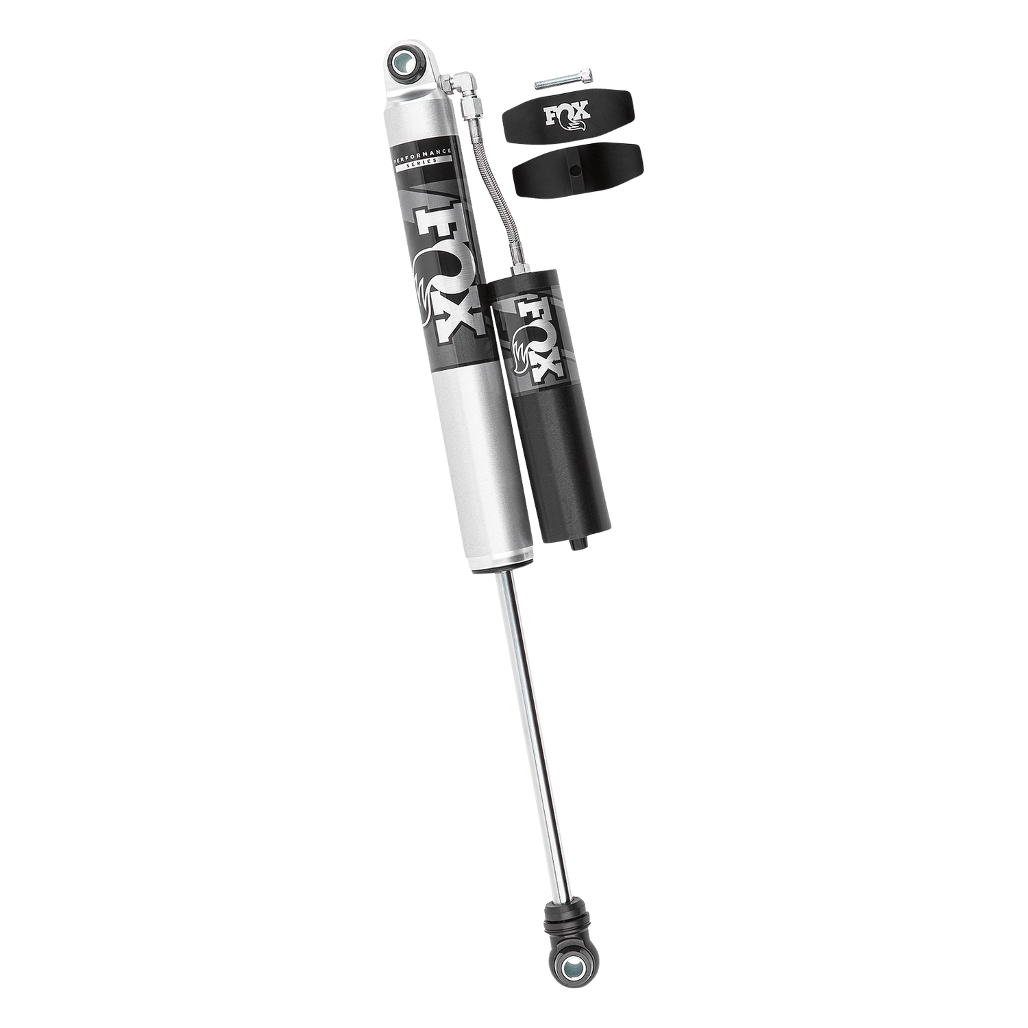 FOX 2.0 Remote Reservoir Rear Shock | 1.5-3 Inch Lift | Performance Series | Chevrolet Silverado and GMC Sierra 2500HD (20-26) FOX
