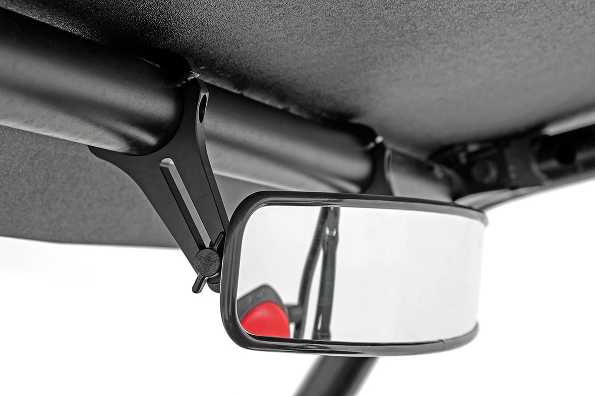 UTV Rear View Mirror Convex 17 Inch x 3 Inch 1.75 Inch Mount Rough Country