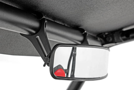 UTV Rear View Mirror Convex 17 Inch x 3 Inch 1.75 Inch Mount Rough Country