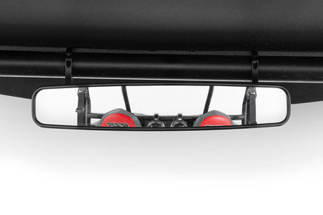 UTV Rear View Mirror Convex 17 Inch x 3 Inch 1.75 Inch Mount Rough Country