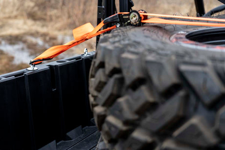 Bed Tie Down Kit 1-7/16 Inch Diameter 5 Pieces Polaris Ranger XP 900/XP 1000/General Rough Country