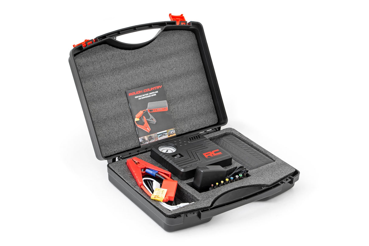 Battery Jumper And Air Compressor Combo Rough Country