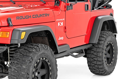 Fender Flares 5.5 Inch Wide Jeep Wrangler TJ (97-06)/Wrangler Unlimited (04-06) Rough Country