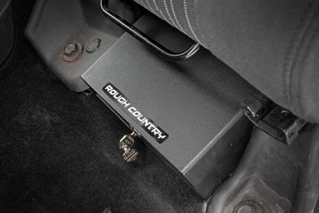 Storage Box Under Seat Jeep Wrangler JK (07-10)/Wrangler Unlimited (07-18) Rough Country