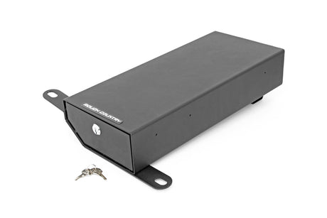 Storage Box Under Seat Jeep Wrangler JK (07-10)/Wrangler Unlimited (07-18) Rough Country
