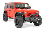 High Clearance LED Flat Fender Flare Kit UV Treated Jeep Wrangler JL (18-24) Rough Country