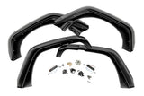 High Clearance LED Flat Fender Flare Kit UV Treated Jeep Wrangler JK (07-18) Rough Country