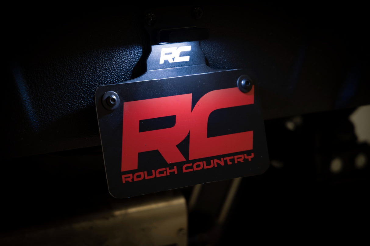 Universal License Plate Bracket LED Lighted Rough Country