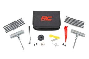 Emergency Tire Repair Kit w/Carrying Case 39pcs Rough Country