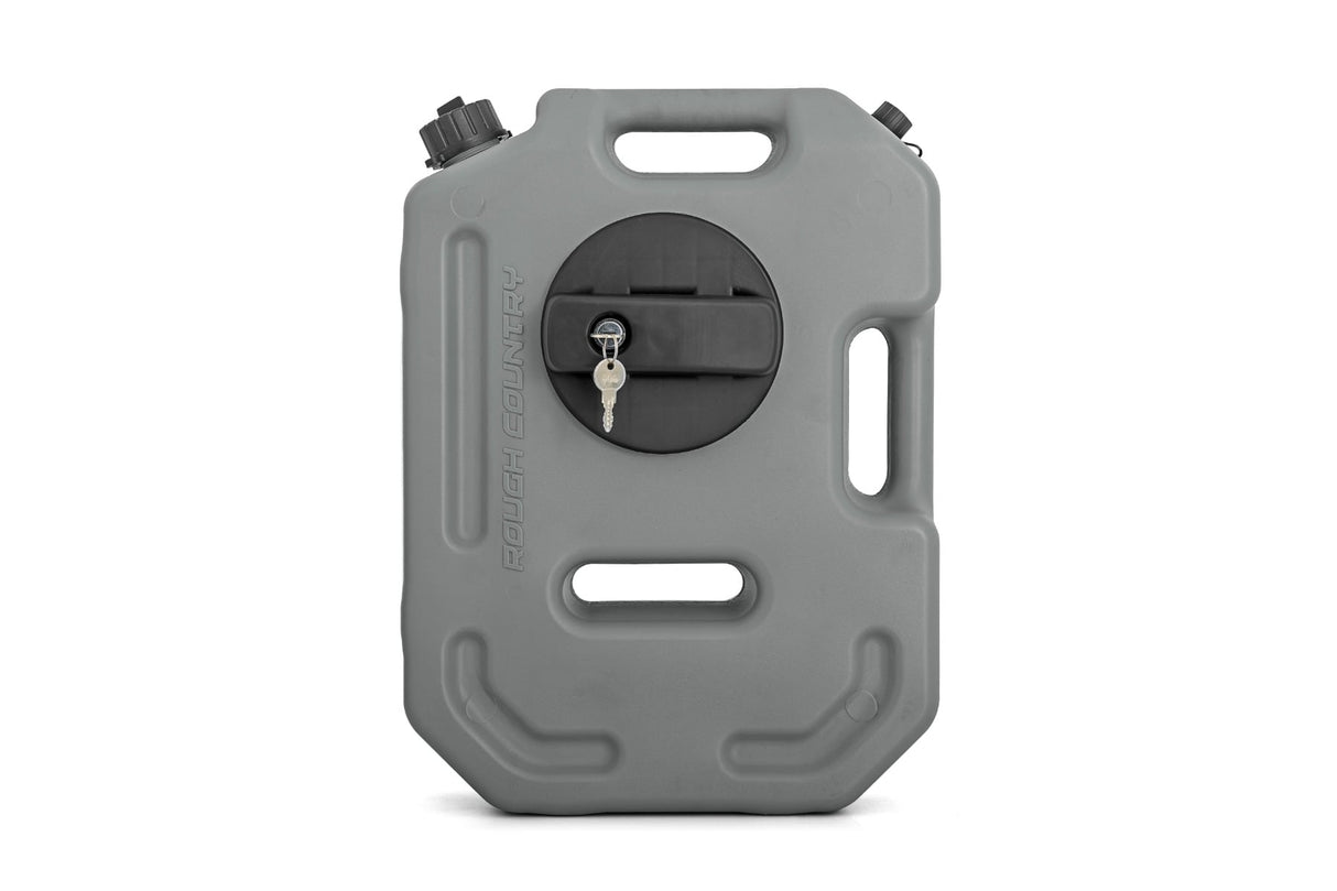 10L Fluid Container w/ Locker Gray Rough Country