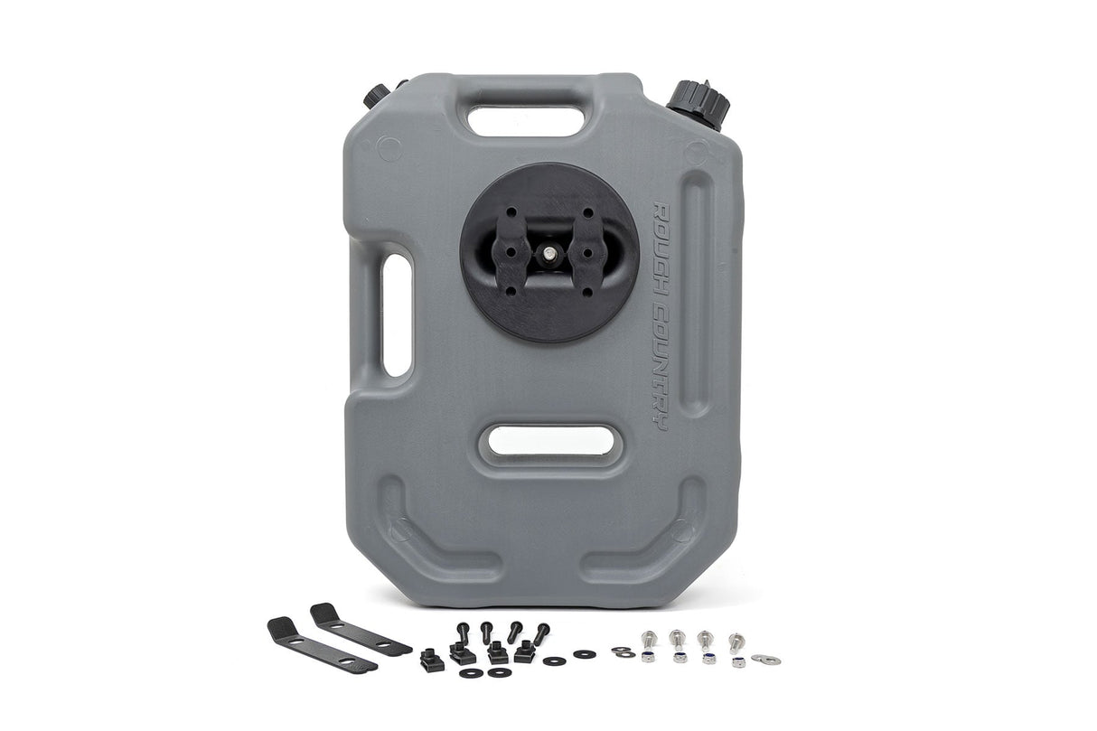 10L Fluid Container w/ Locker Gray Rough Country
