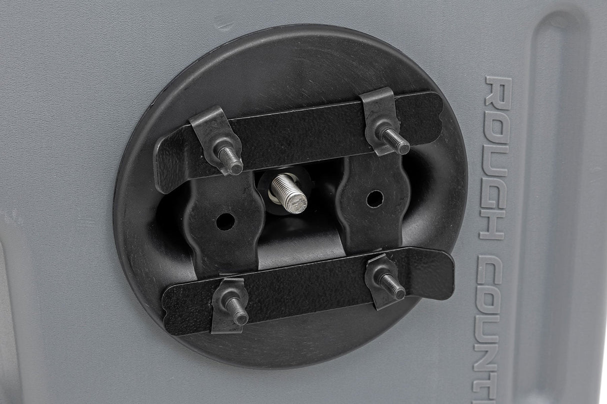 10L Fluid Container w/ Locker Gray Rough Country