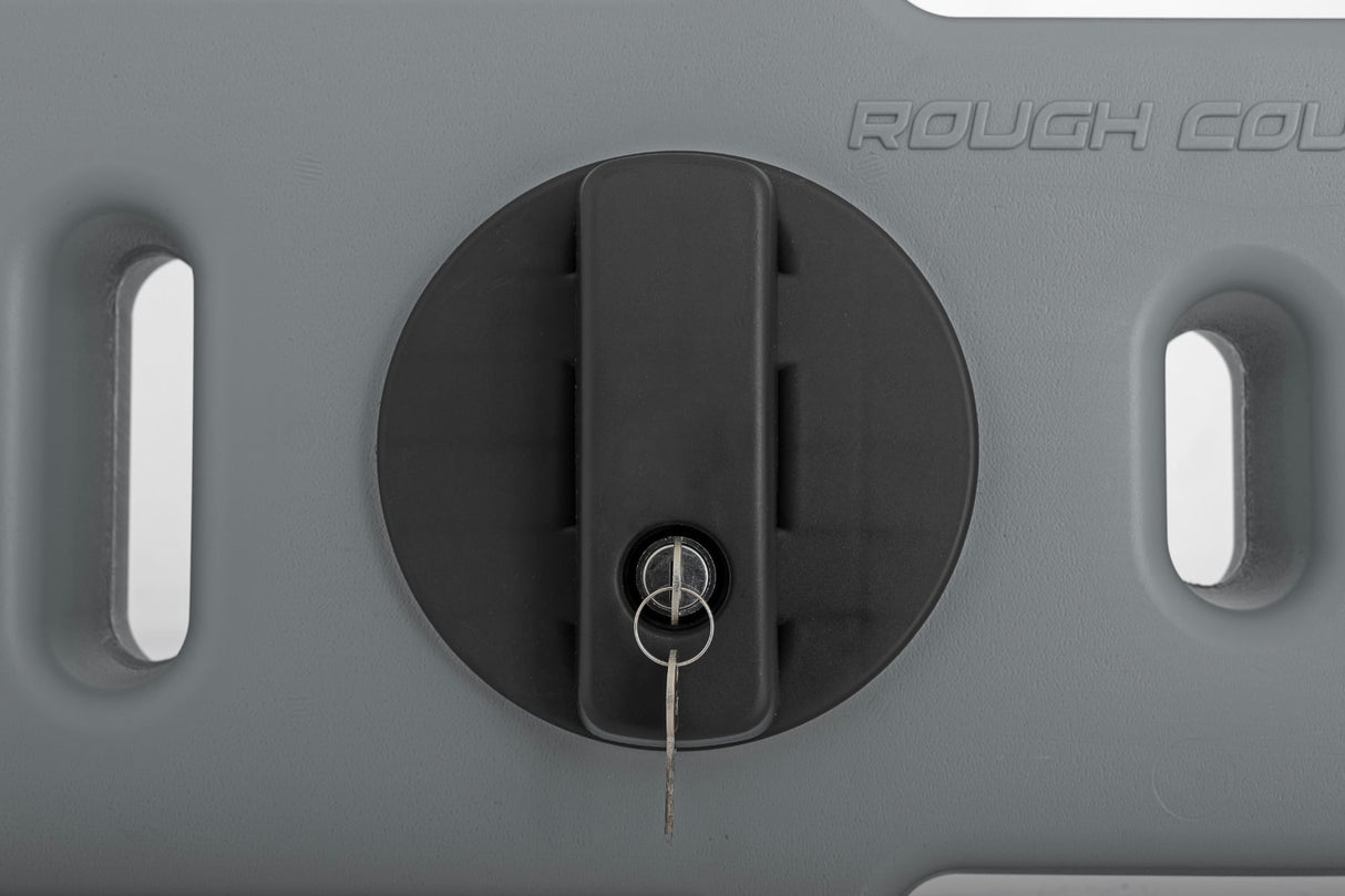 10L Fluid Container w/ Locker Gray Rough Country