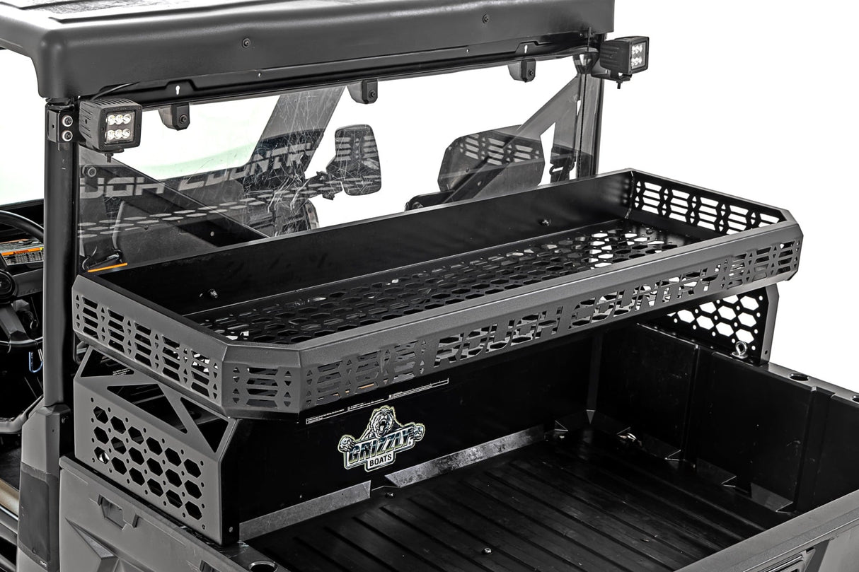 Over Bed Cargo Rack Can-Am Defender/Polaris Ranger Rough Country