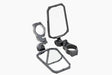 UTV Aluminum Side View Mirrors Horizontal Rough Country