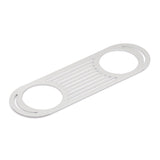 1990-1998 Eagle Talon Silver 52mm Gauge Panel with Mid Air Vent Flow Divert