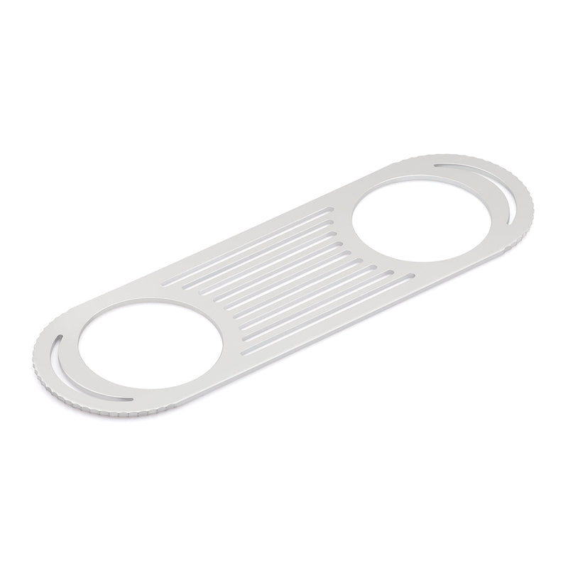 1990-1998 Plymouth Laser Silver 52mm Gauge Panel with Mid Air Vent Flow Divert