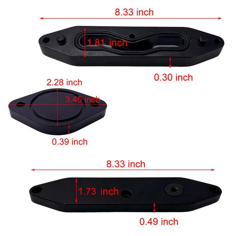 5" DPF/EGR/DEF/CCV Delete 2011-2019 6.7L Ford Powerstroke All-in-One Kit