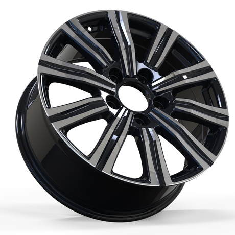 21x8.5 5x150 Black Machine Face 1 pcs Wheels For Lexus/Toyota