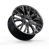 Lexus Toyota Style  Wheels 20 x 8.0 5x114.3 Hyper Black set of 4