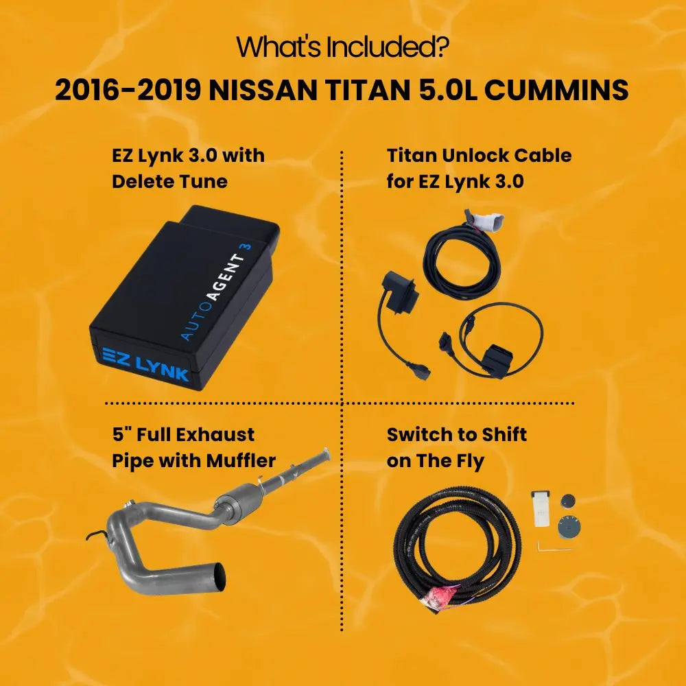 Nissan Titan 5.0 Cummins Full Delete Bundle | 2016-2019 thedieseldudes