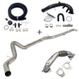 TruckTok 2007.5-2010 6.6L Duramax LMM 4"/5"  Dp-back DPF pipe & EGR delete kit TruckTok