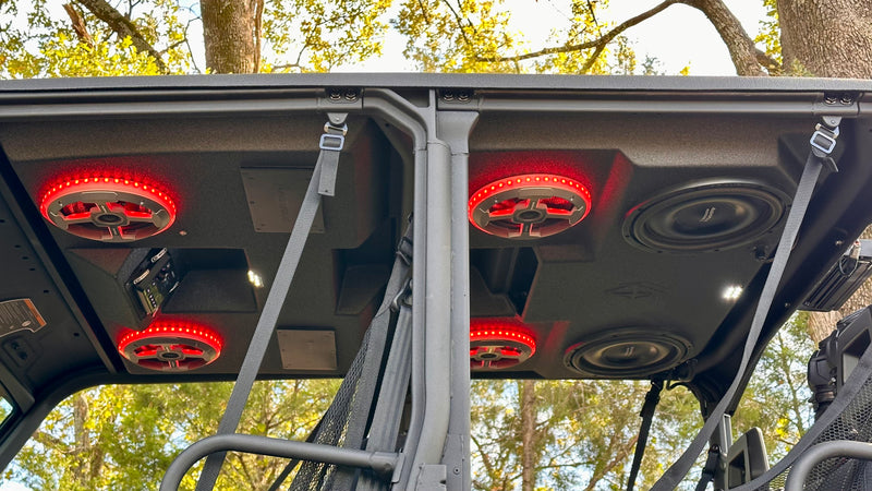 2026+ Can-Am Defender MAX HD11 Stereo Tops (4-Door)