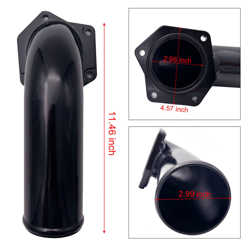 TruckTok 2008-2010 6.4L Ford Powerstroke 4" Cat & DPF Delete Pipe & EGR Delete Kit