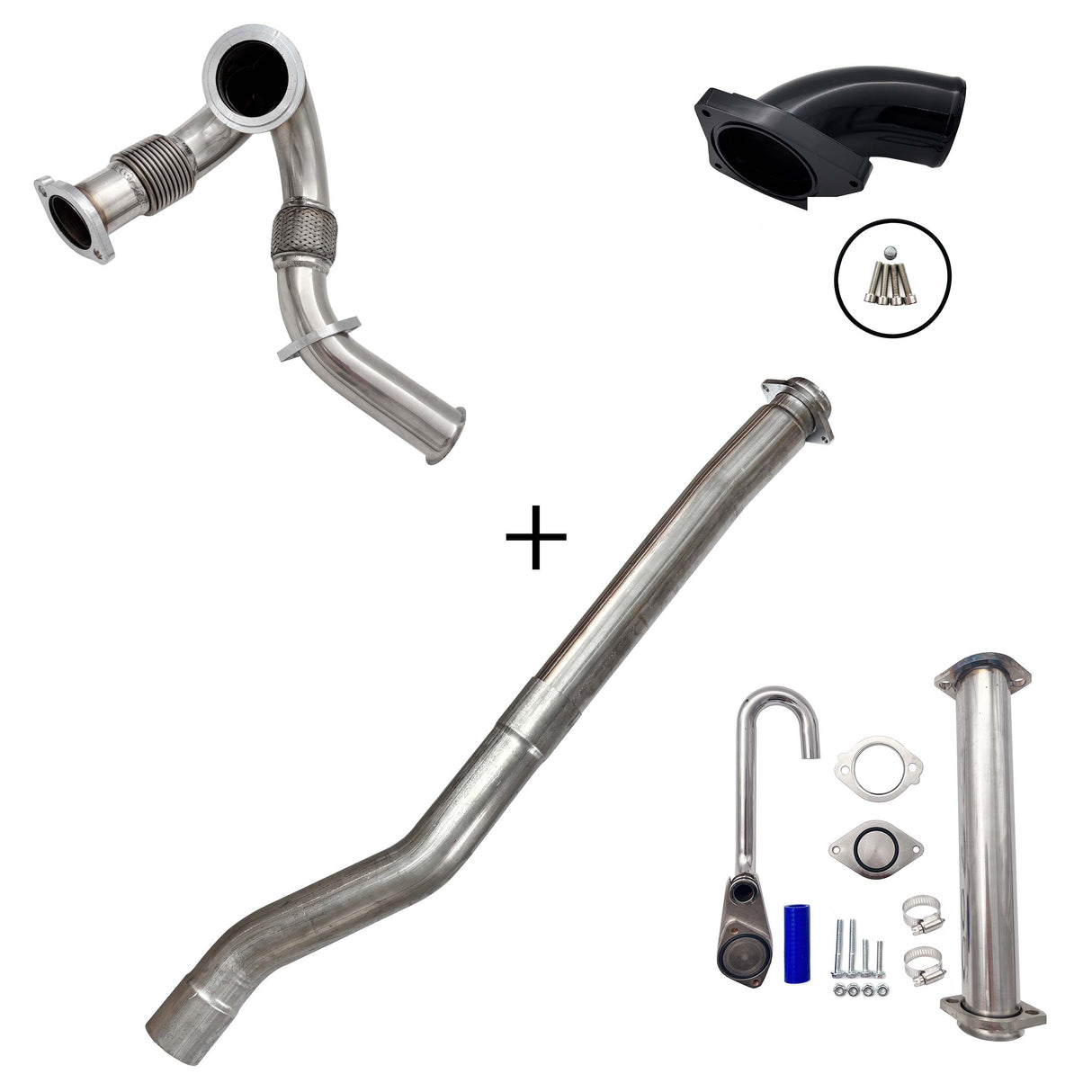 Trucktok 2003-2007 6.0L Ford Powerstroke DPF/EGR/CCV/Up pipe kit TruckTok