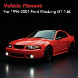 1999-2004 Ford Mustang GT 4.6L Catback Exhaust w/ Black Tips