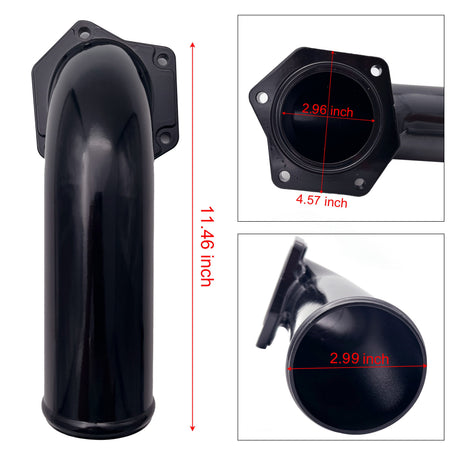 2008-2010 6.4L Ford Powerstroke 5" DPF/DEF/EGR Delete All-in-One Kit TruckTok