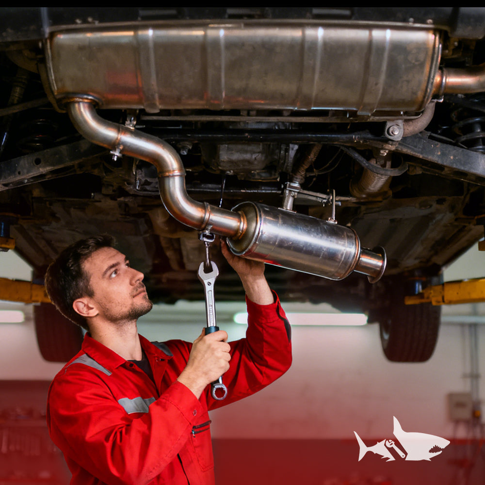 Long Tube Headers & Y-Pipe for 1999-2006 Chevy / GMC Silverado / Avalanche / Sierra 1500 4.8L / 5.3L / 6.0L Vortec with Optional Cold Air Intake Flashark