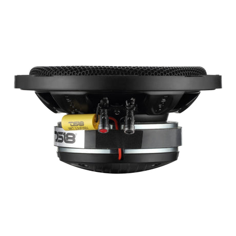 PRO 6.5" Shallow Coaxial Hybrid Mid-Range Loudspeaker with Built-in Driver | 150W RMS 4-Ohm