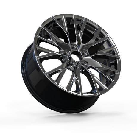 20 x 8.0 5x114.3 Hyper Black 1 pcs Wheels for Lexus, Toyota, Honda