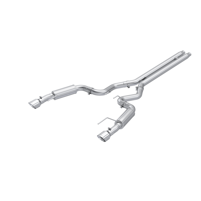 MBRP 2024 Ford Mustang GT S650, 5.0L 3in Dual Split Rear Aluminized Steel