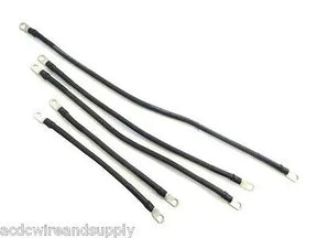 # 2 Awg HD Golf Cart Battery Cable 5 pc Set E-Z-GO Medalist 86 & UP U.S.A MADE AC DC WIRE AND SUPPLY