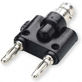 BNC Female to Dual Banana Male Plug Jack TekShack