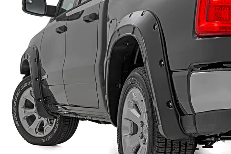 Fender Flares Defender PW7 Bright White Ram 1500 2WD/4WD (2025) Rough Country