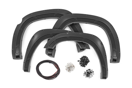 Fender Flares Defender PW7 Bright White Ram 1500 2WD/4WD (2025) Rough Country