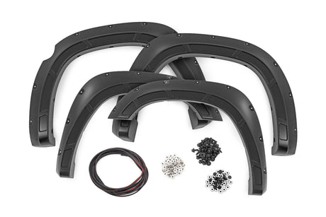 Fender Flares Defender Gloss Black Ram 1500 2WD/4WD (2025-2026) Rough Country