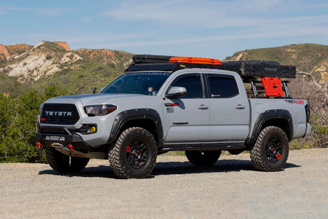 Fender Flares Defender 202 Black Onyx Toyota Tacoma 2WD/4WD (2016-2023) Rough Country
