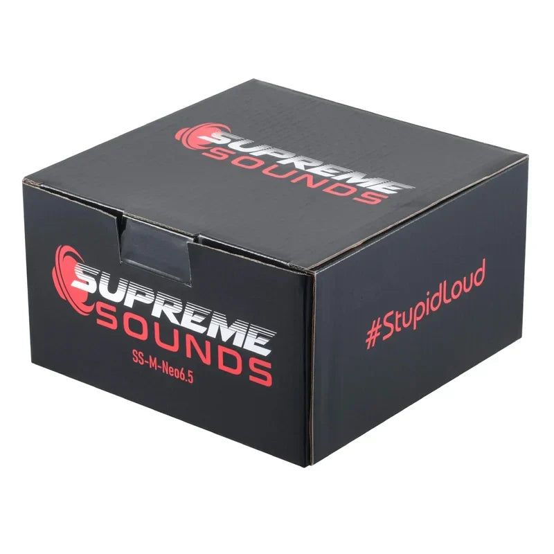 Supreme Sounds Marine Neo 6.5" 450W RMS Midrange Speaker 4-Ohm (Single) Supreme Sounds