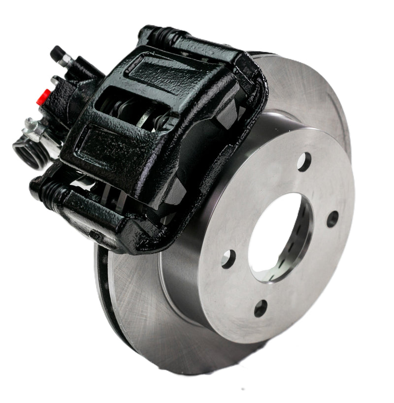 New Direct Fit Rear Drum to Disc Brake Conversion Kit W/Rotors (4 Lug). A112-93BK