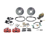 New Direct Fit Rear Drum to Disc Brake Conversion Kit W/Rotors (4 Lug). A112-93R