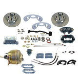 American Made Kelsey Hayes 4-Piston Front Drum to Disc Brake Conversion Kit W/Rotors. A121-2