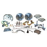 New Direct Fit Front Drum to Disc Brake Conversion Kit W/Rotors. A123-4