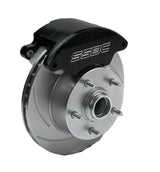 American Made Super Twin HD 2-Piston Billet Aluminum Front Drum to Disc Brake Conversion Kit W/Rotors. Black A123-ABK