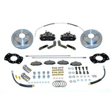 New Rear Drum to Disc Brake Conversion Kit W/Rotors. Black A125-46BK