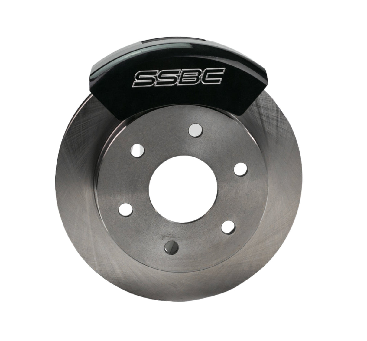 American Made Tri-Power 3-Piston Billet Aluminum Rear Drum to Disc Brake Conversion Kit W/Rotors. Black A126-3BK
