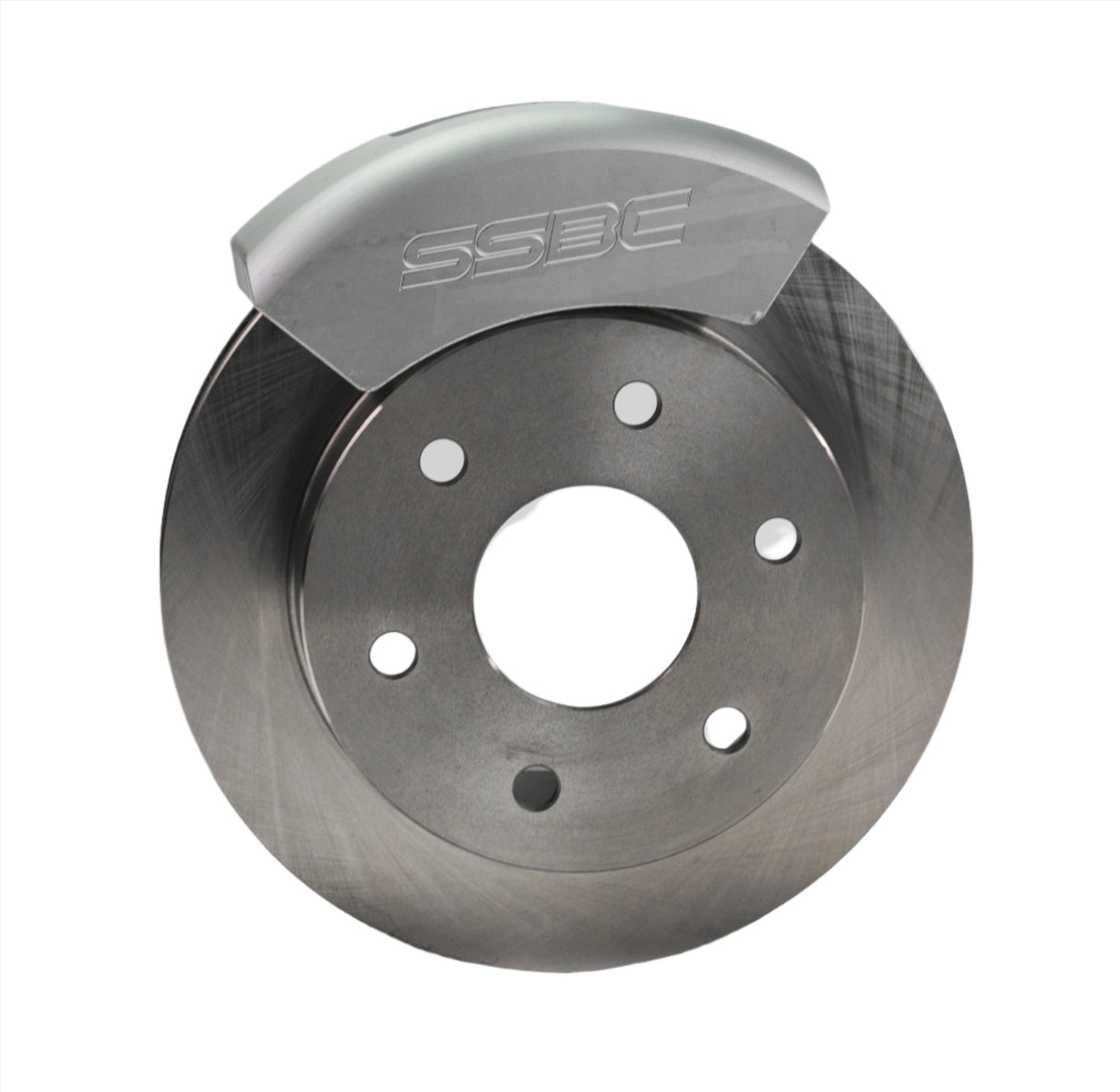 American Made Tri-Power 3-Piston Billet Aluminum Rear Drum to Disc Brake Conversion Kit W/Rotors. Clear A126-3
